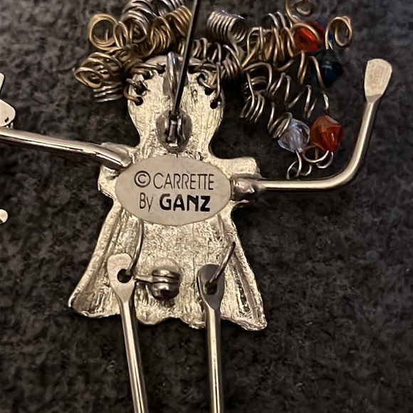 Carrette by Ganz Brats Crazy Cat Lady Pin Brooch - Picture 6 of 7